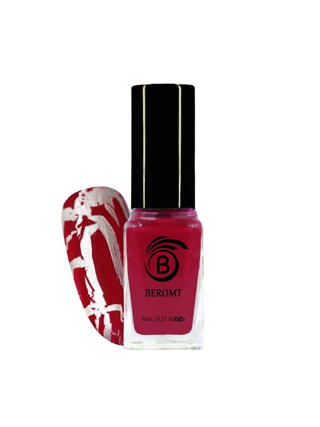 

BEROMT Crackle Quick Dry Nail Polish - 8 ml - BNP9009, Red