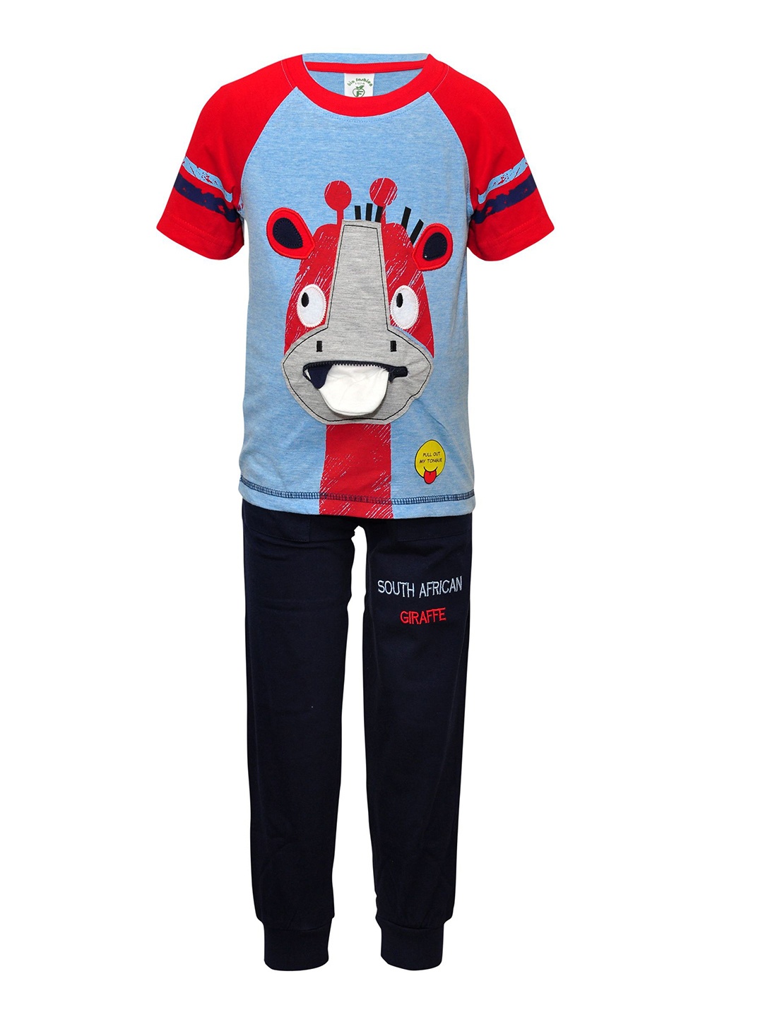 

BAESD Boys T-shirt With Trousers Set, Blue