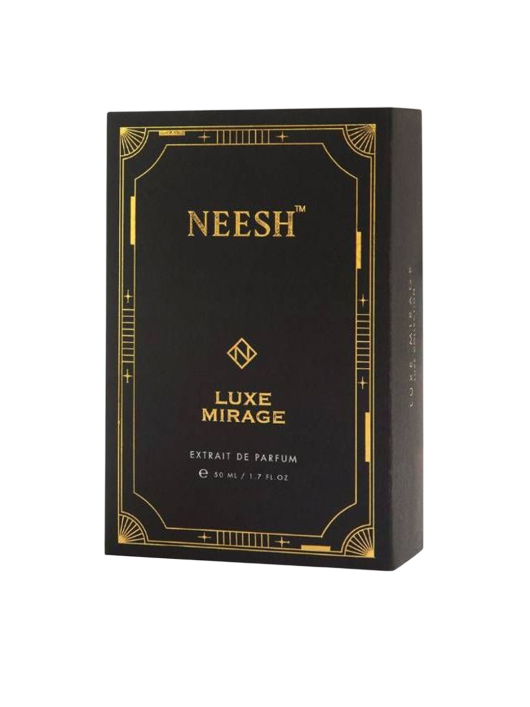 

NEESH Men Luxe Mirage Extrait de Parfum - 50 ml, Black