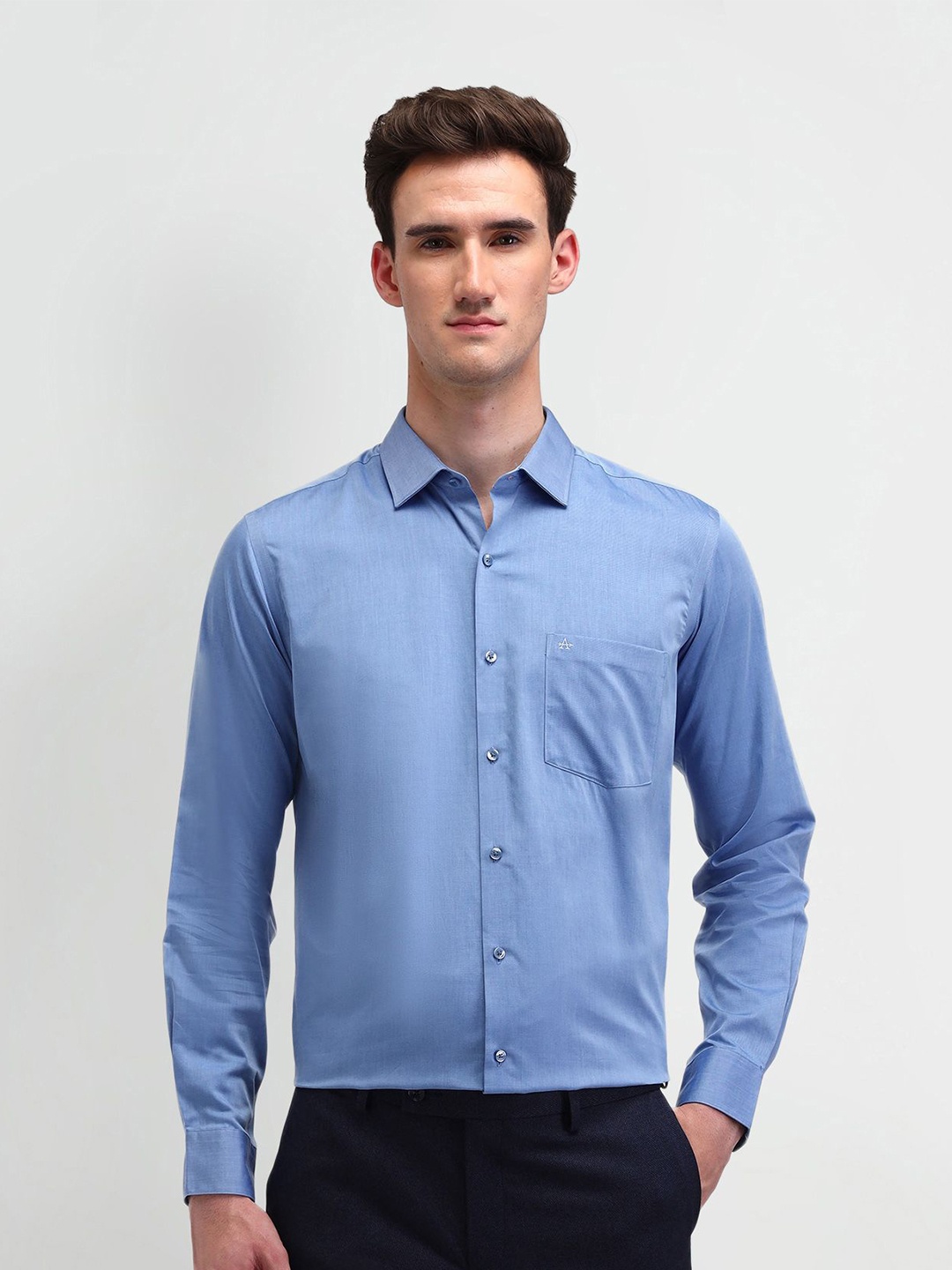 

Arrow Men Classic Opaque Formal Shirt, Blue