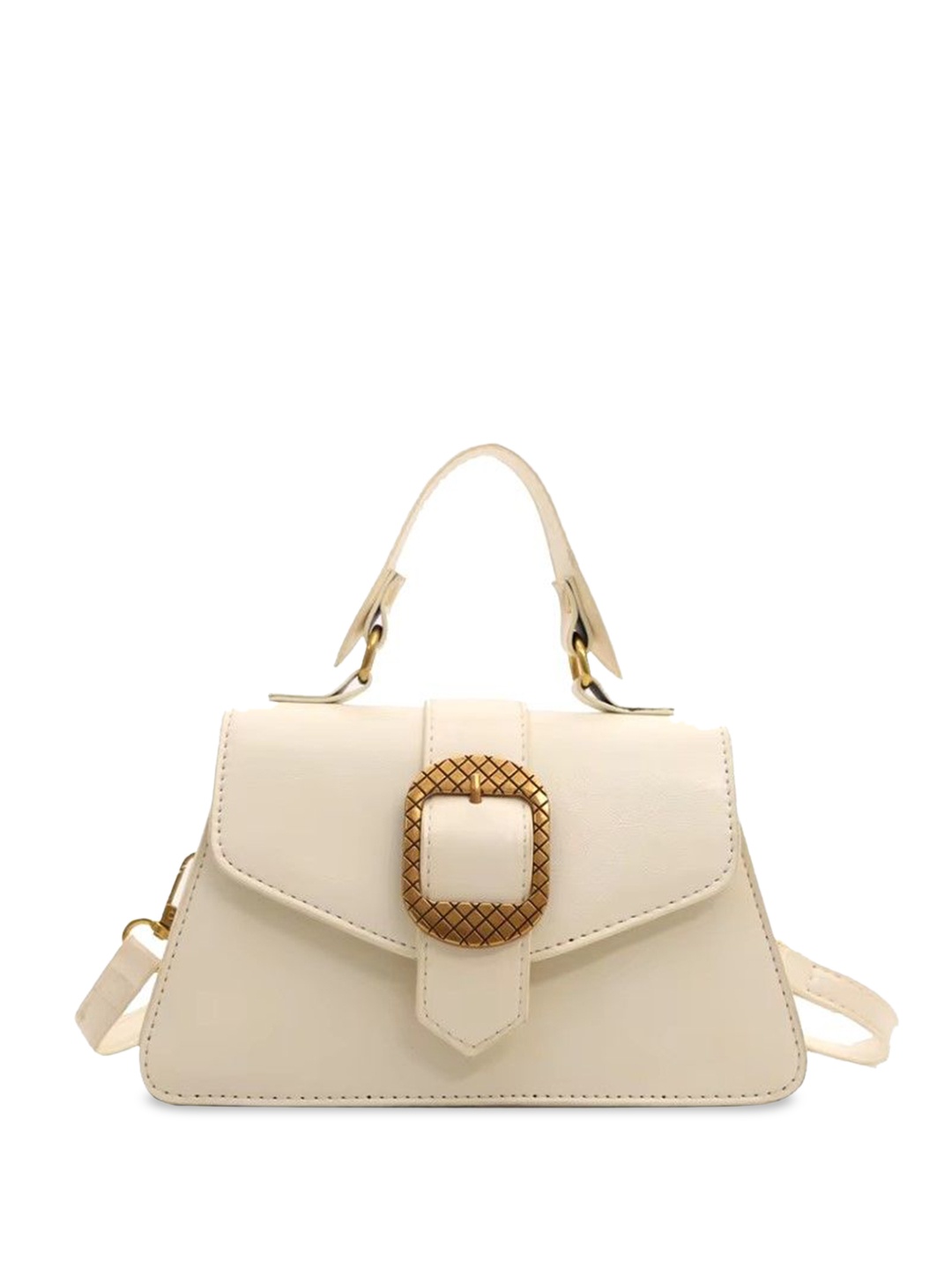 

StyleCast Bucket Handheld Bag with Tasselled, White