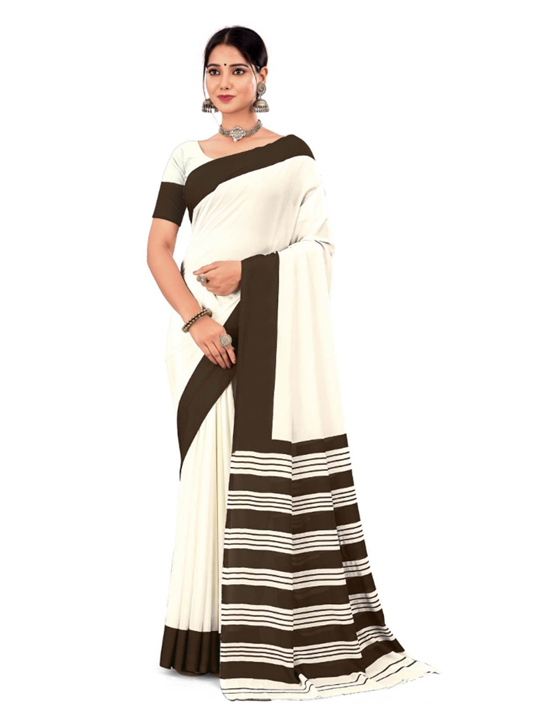 

Navvi Saree, White