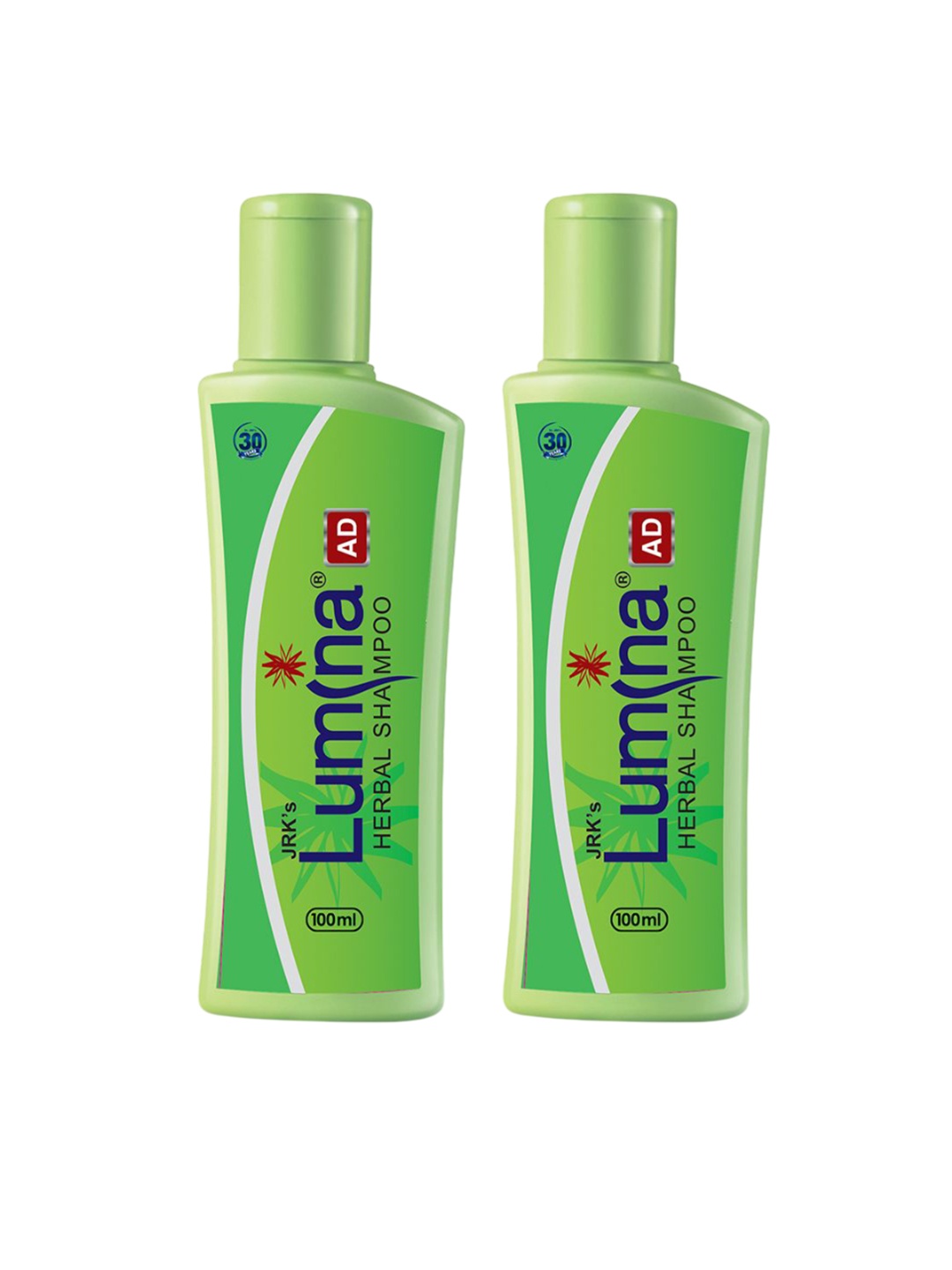 

DR.JRKs Set Of 2 Lumina Ad Herbal Shampoo - 100 ml Each, Green