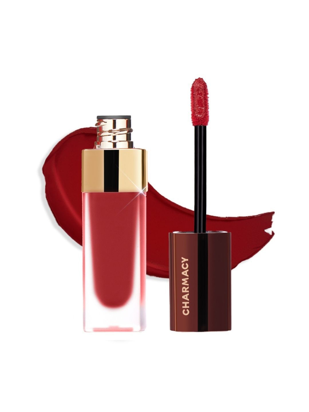 

Charmacy Milano Stunning Longstay Waterproof Liquid Lipstick - 5.6 ml - Flamenco Red 35, Maroon