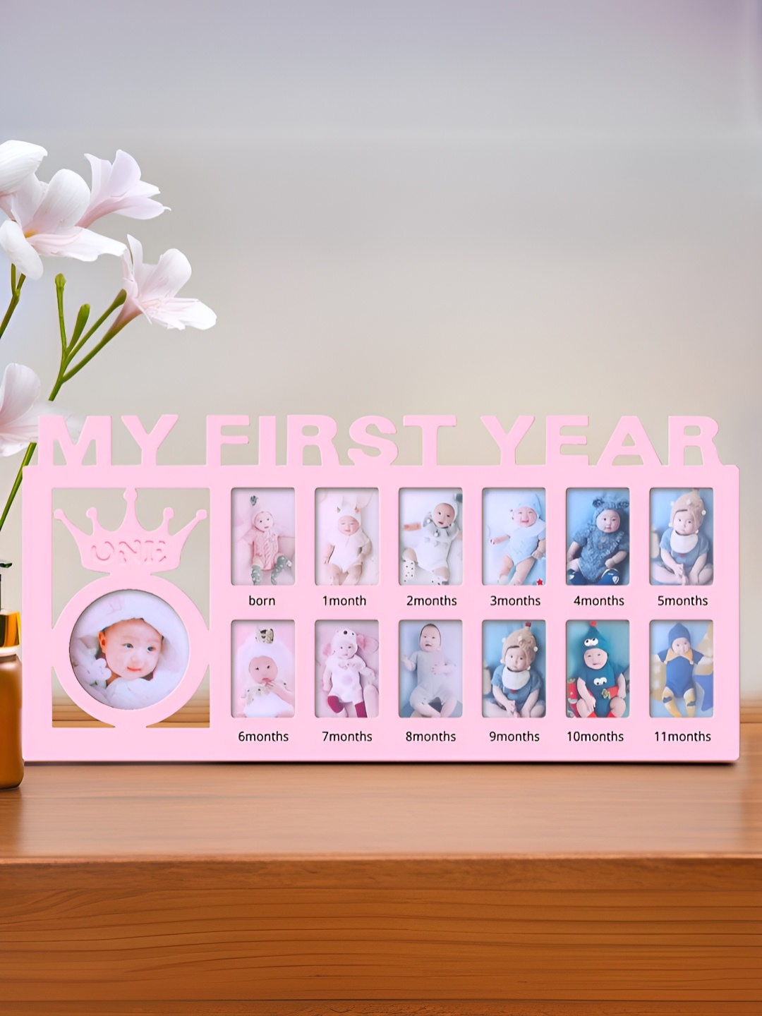 

Gleevers Pink & Black 13 and above Pieces Table Photo Frames