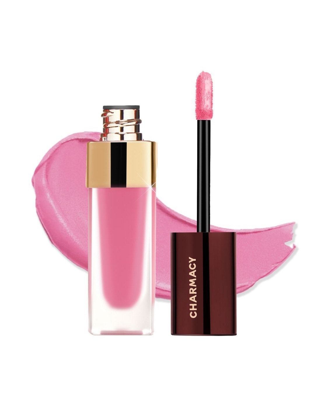 

Charmacy Milano Stunning Longstay Waterproof Liquid Lipstick-5.6 ml Bare Beauty 02, Pink