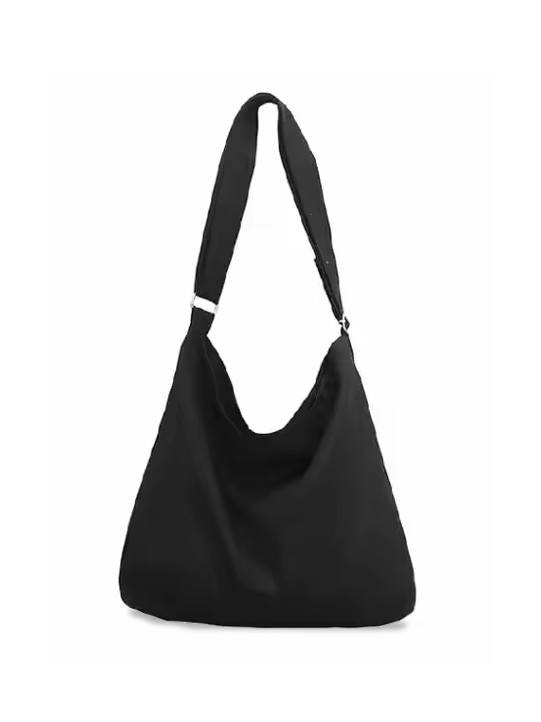

StyleCast Black Solid Structured Side Bag