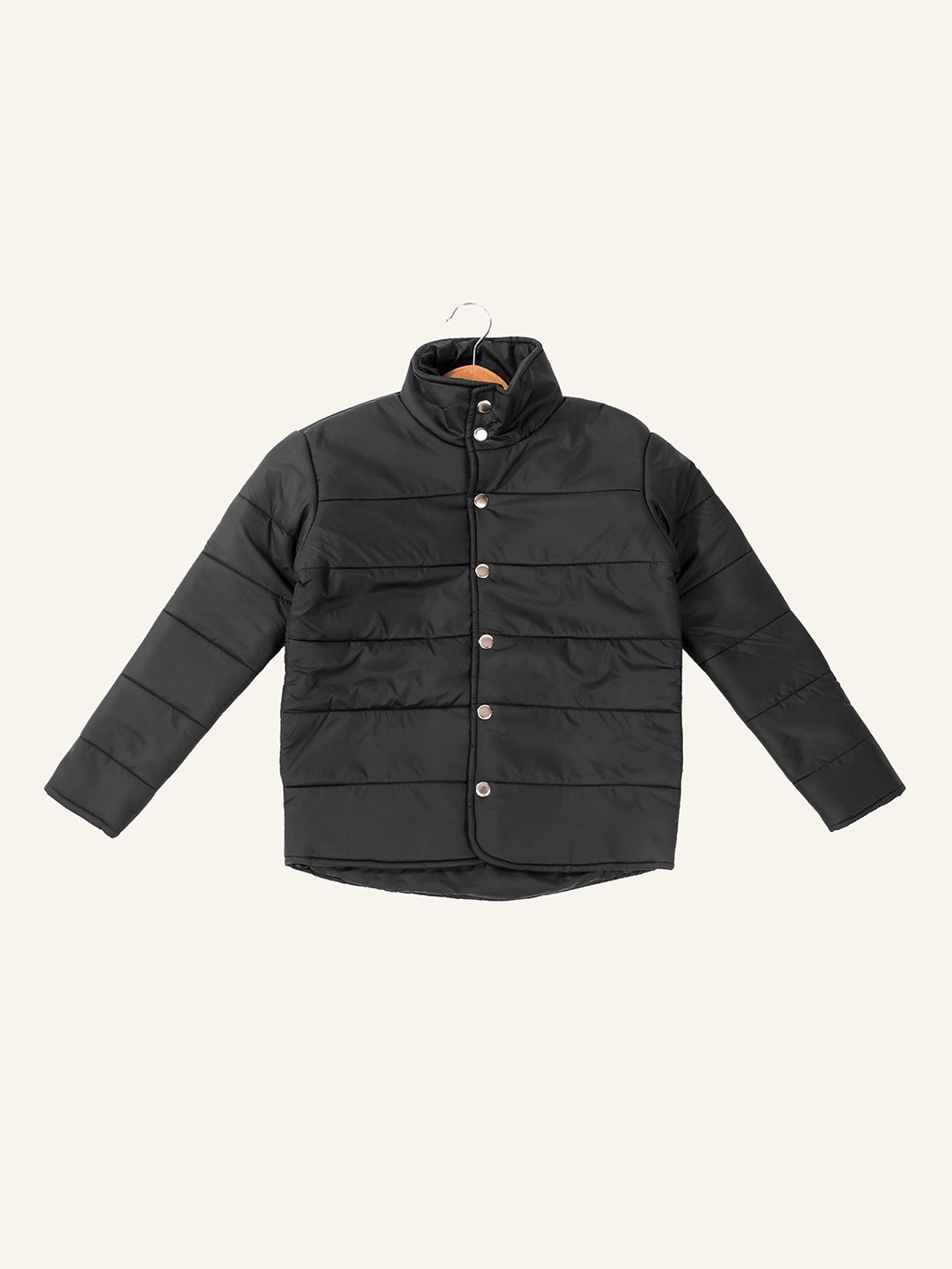 

Leather Retail Boys Biker Jacket, Black
