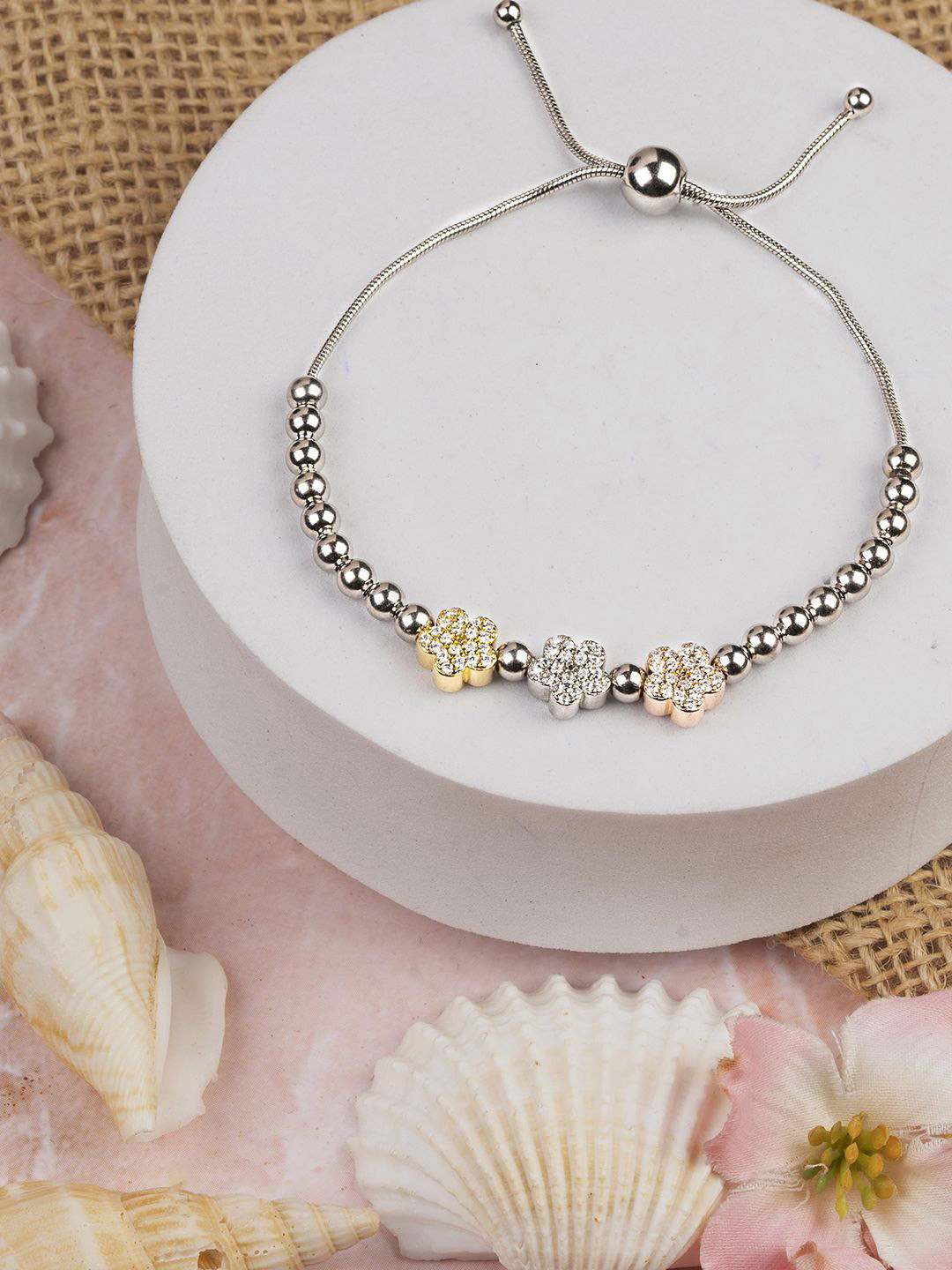 

TOUCH925 Silver Wraparound Bracelet