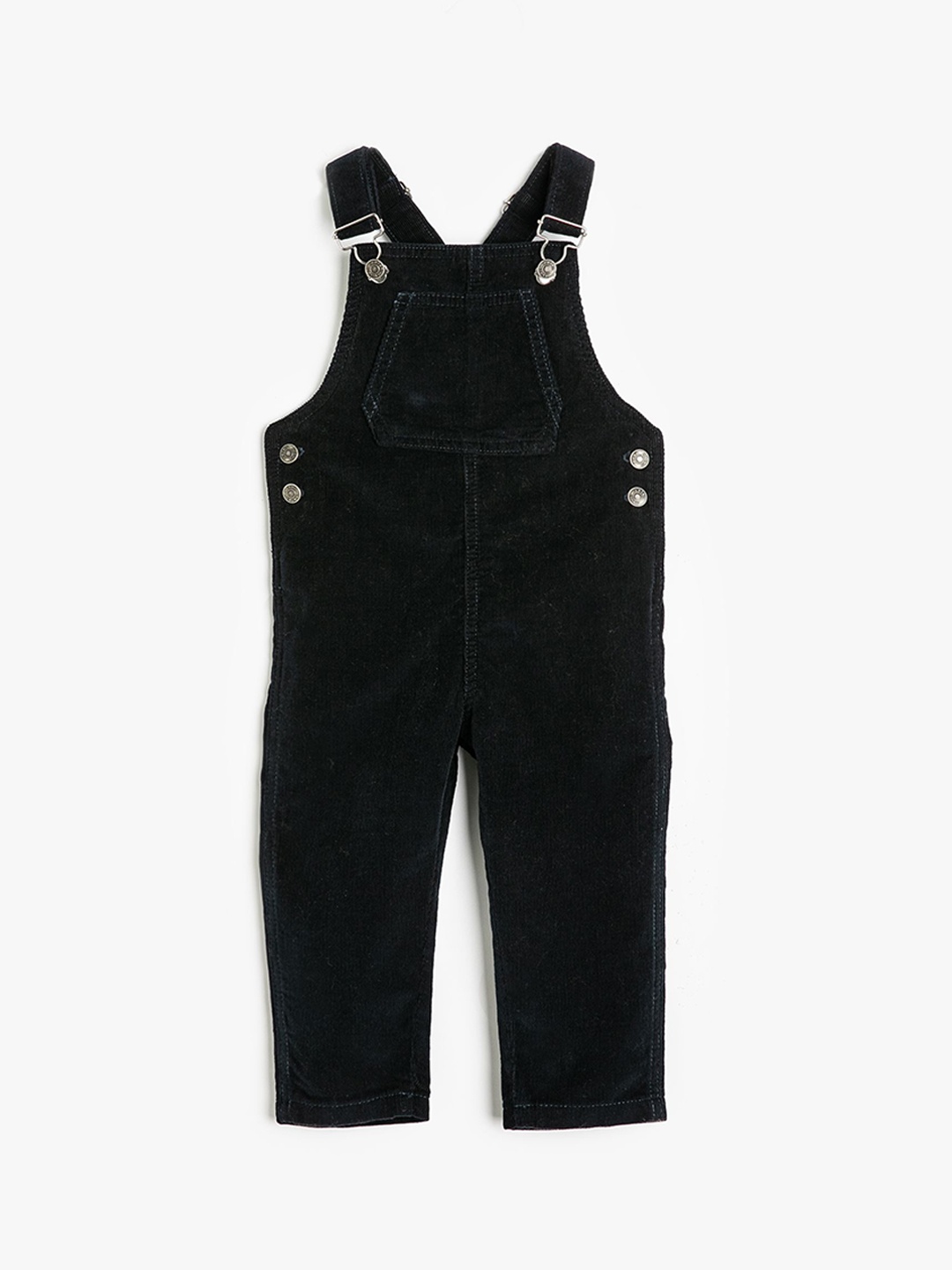 

Koton Girls Cotton Straight Leg Dungaree, Blue