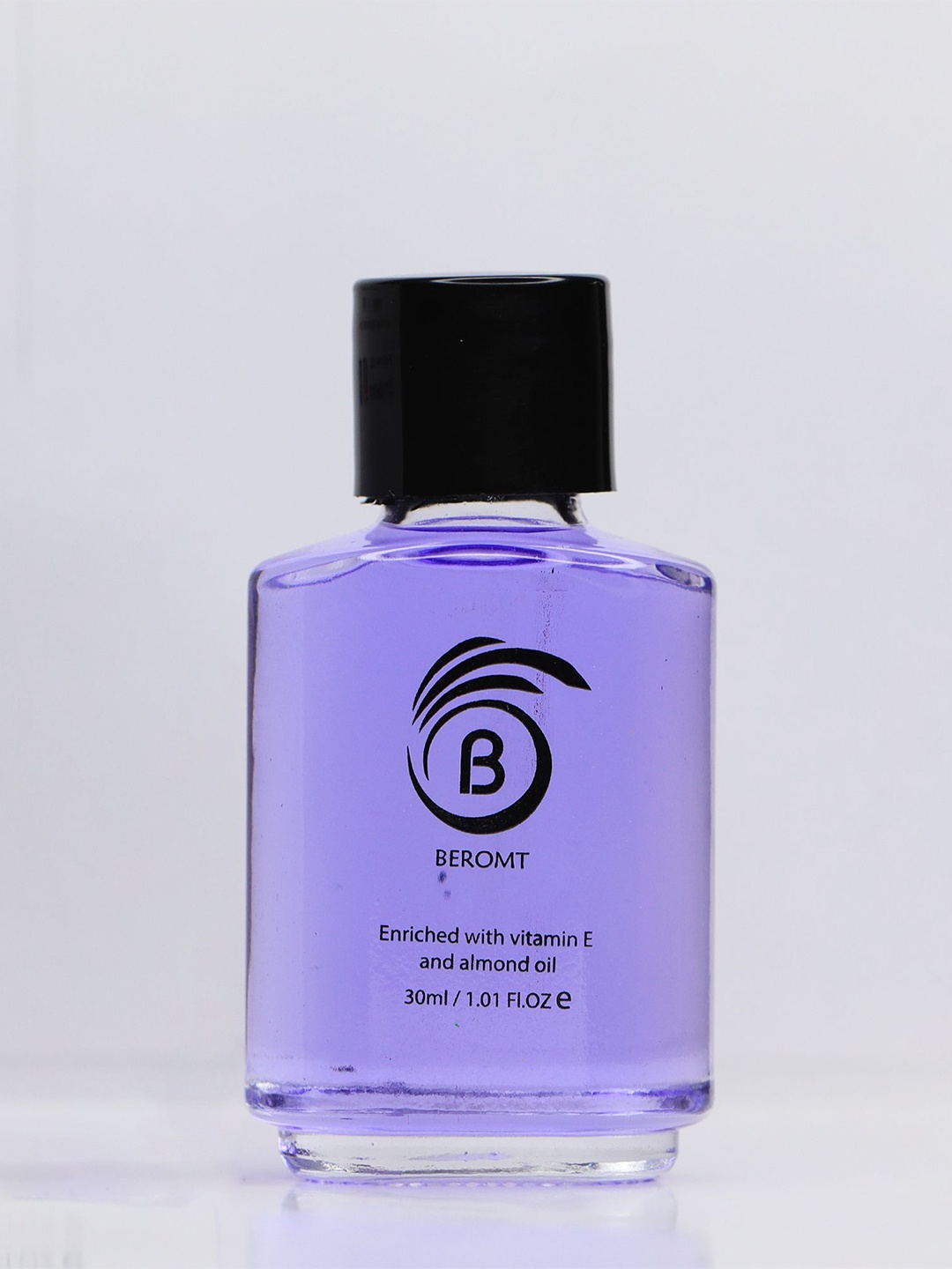 

BEROMT Nail Polish Remover Enriched With Vitamin E, Almond Oil - 30 ml - BNPR01, Transparent