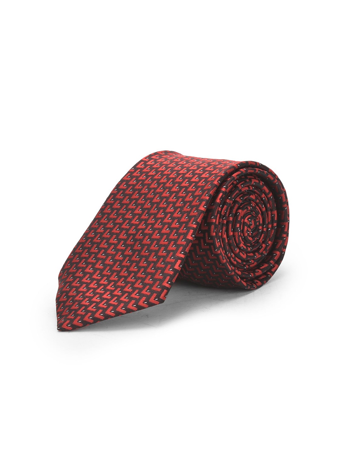 

Cazzano Men Printed Broad Tie, Maroon