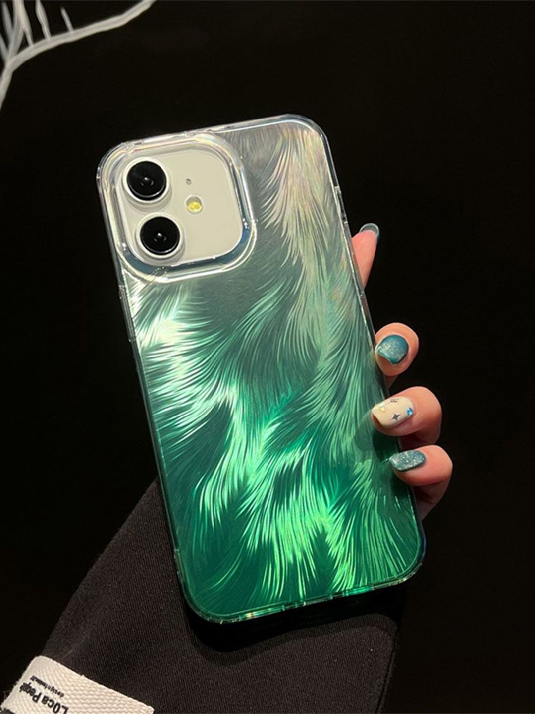 

Luxury Kase Solid Printed iPhone 11 Back Case Mobile Accessories, Green