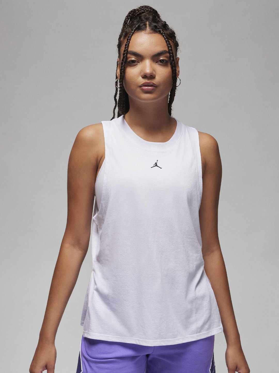 

Nike Jordan Sport Women's Diamond Tank Top, White