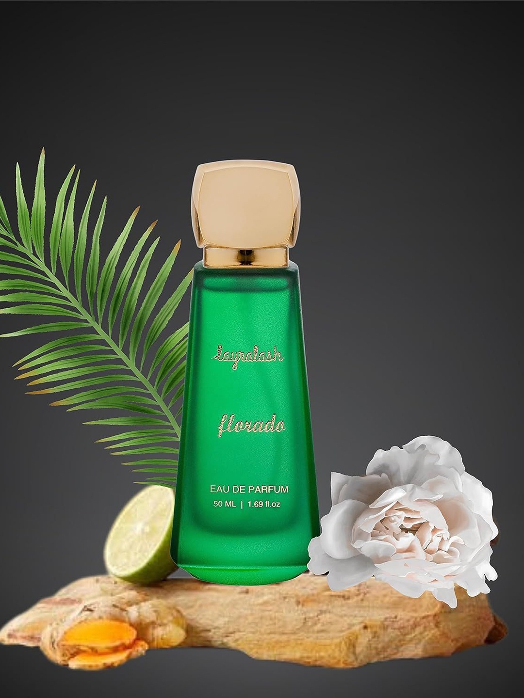 

Layralash Florado Long Lasting Eau De Perfume - 50 ml, Green
