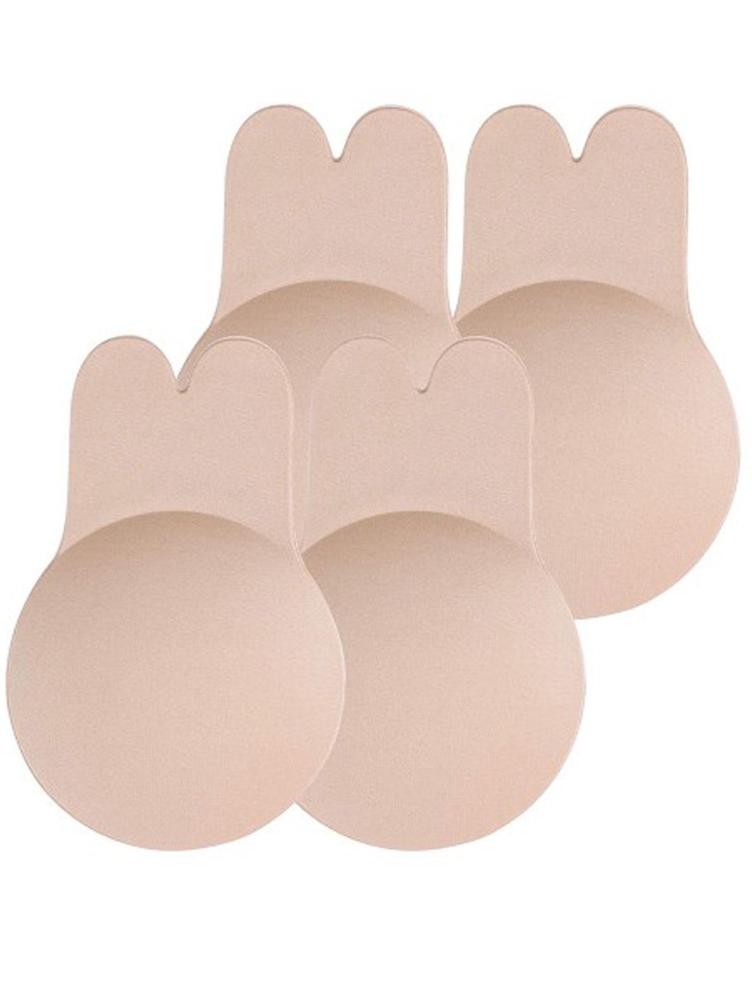 

Xivir Women Set of 2 Reusable Stick-On Lingerie accessories, Beige