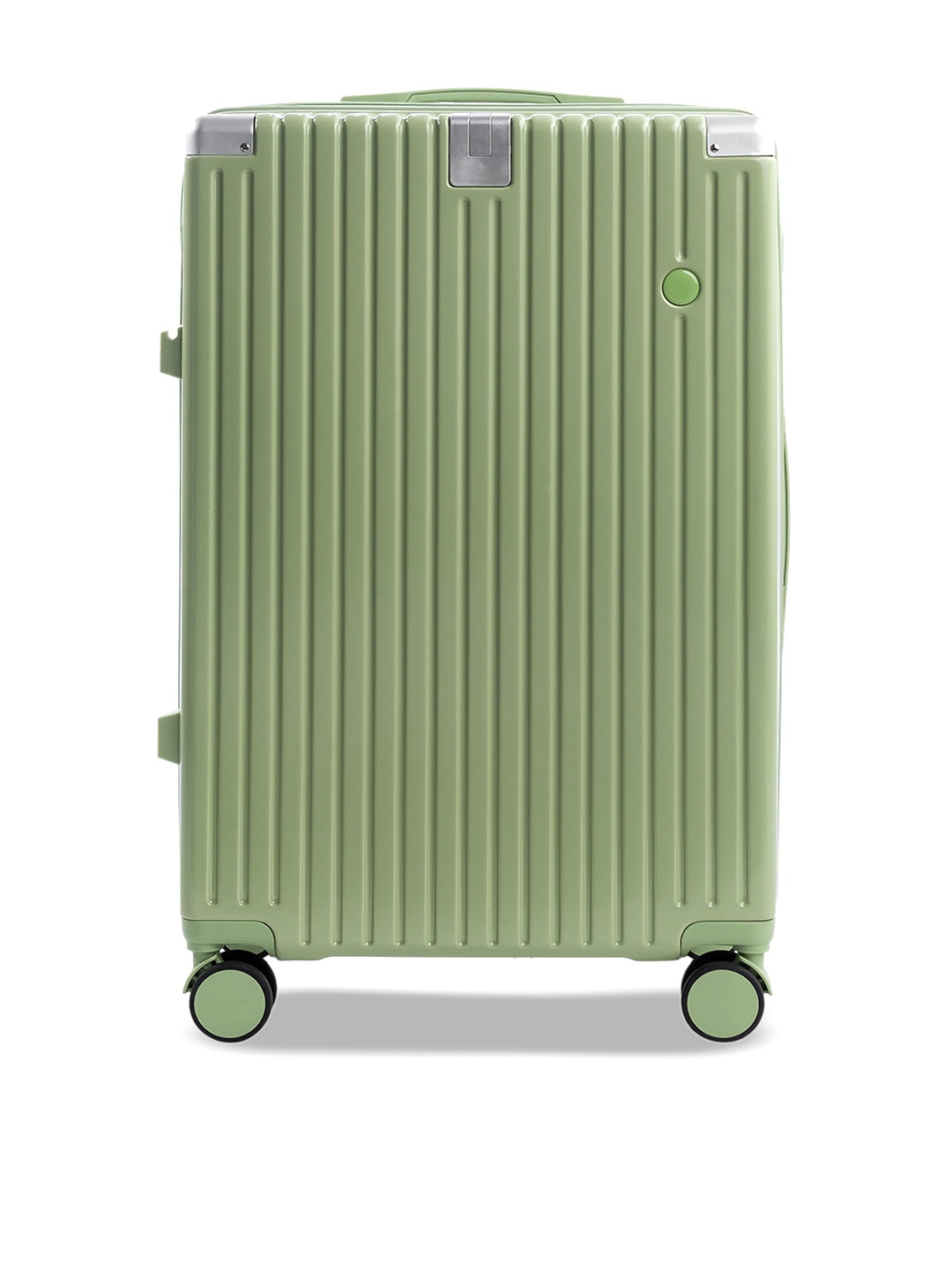 

PYB Hard Sided Cabin Trolly Suitcase, Green