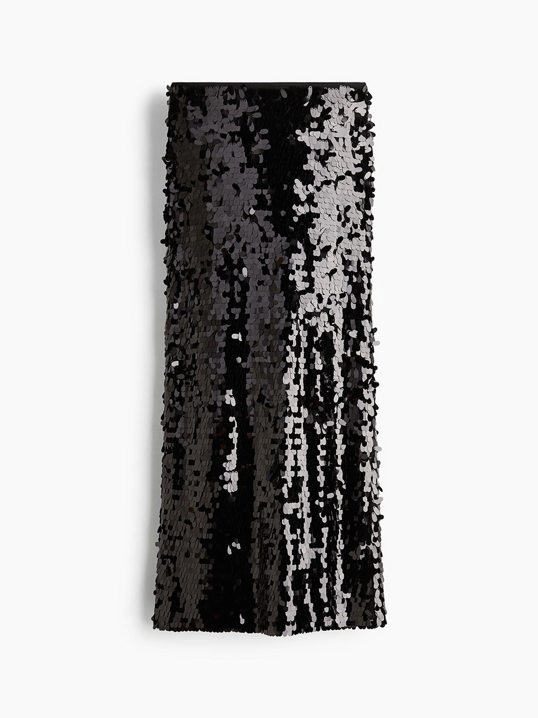 

H&M Women Sequined Midi Skirt, Black