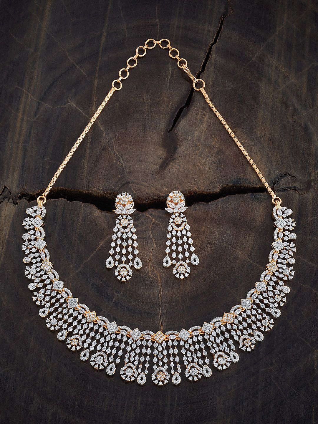 

Kushal's Fashion Jewellery Gold-Plated Jewellery Set