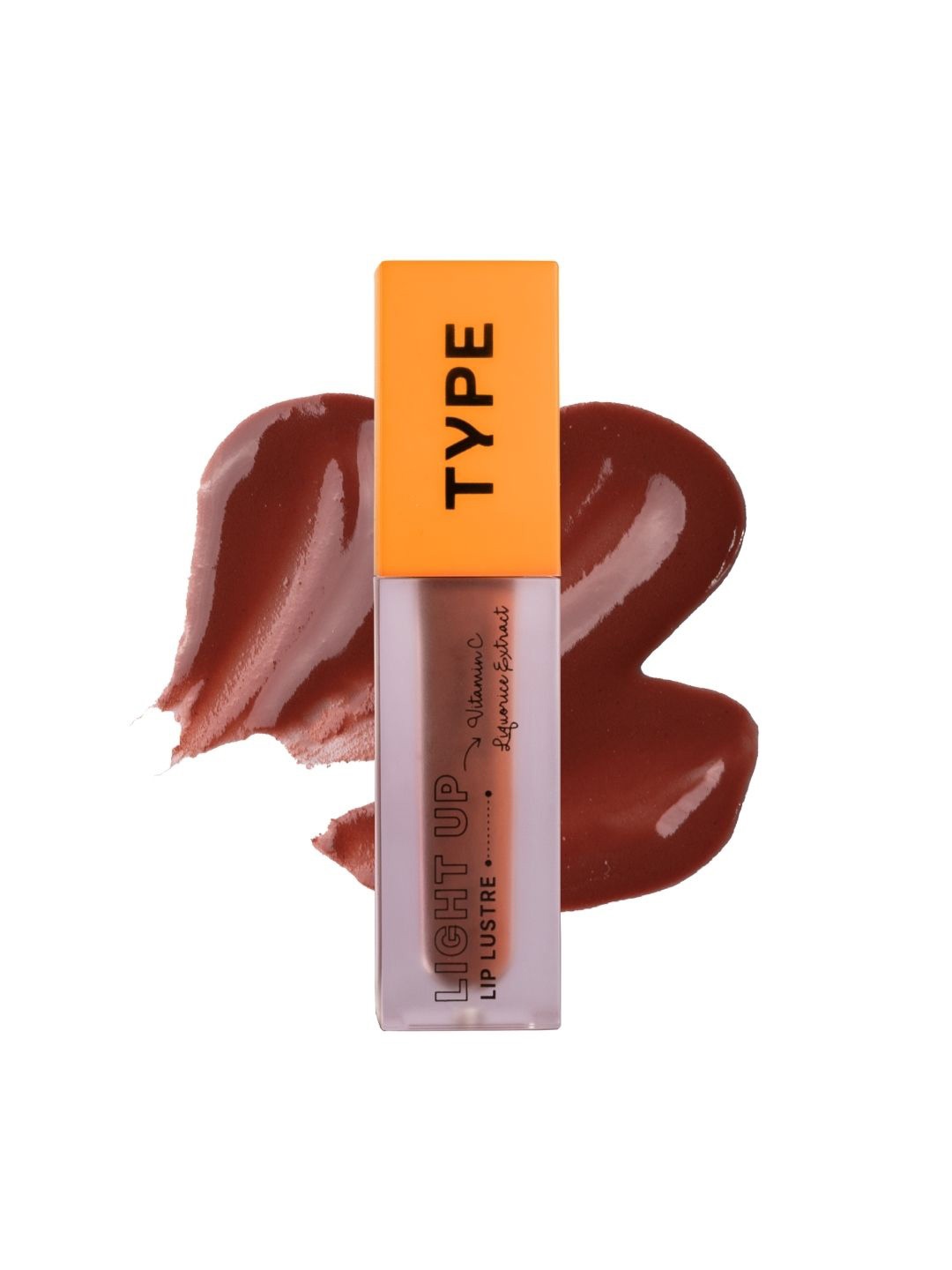 

TYPE BEAUTY INC Light Up Lip Gloss With Vitamin C - 4 ml - Self Made 402, Brown