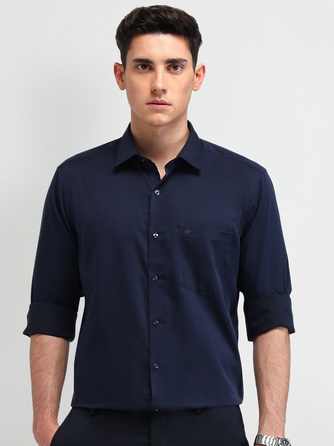 

Arrow Men Classic Opaque Formal Shirt, Blue