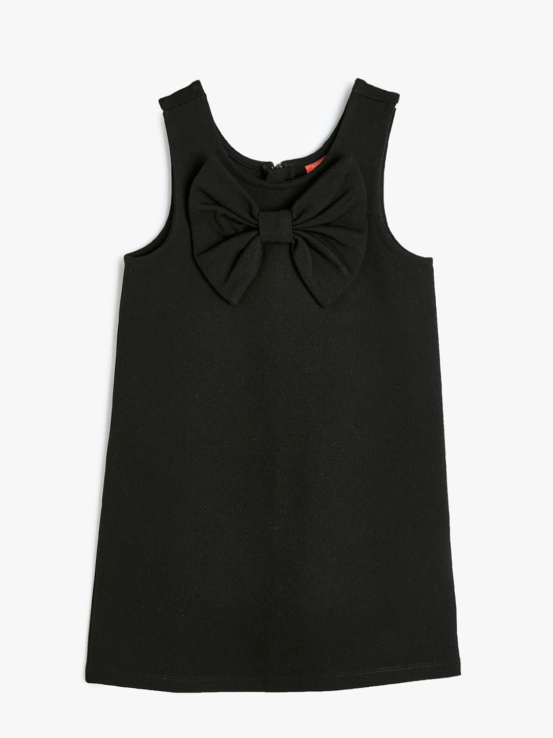 

Koton Girls Round Neck Sleeveless Dress, Black