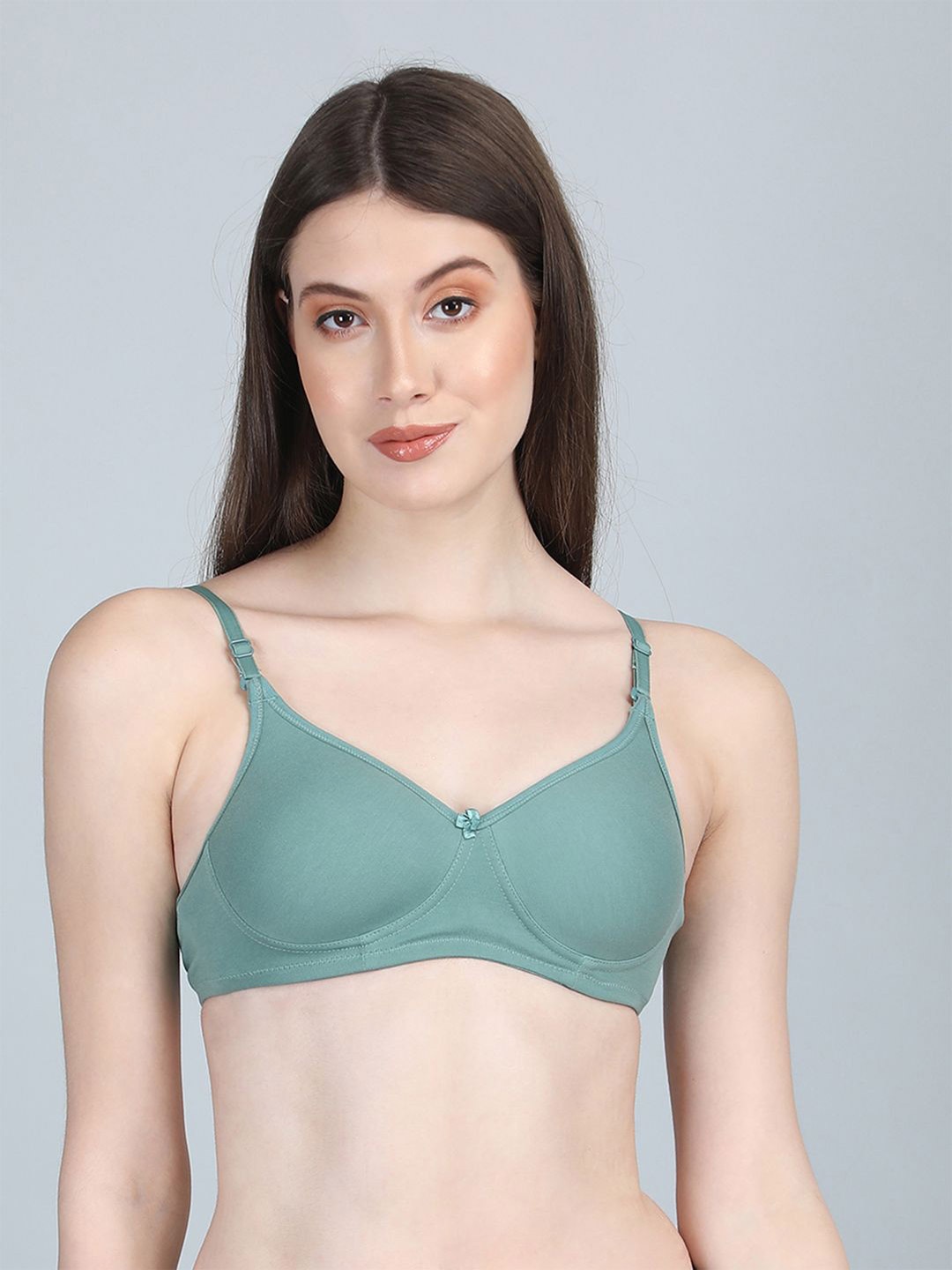 

FiveFlag Full Coverage Lightly Padded T-shirt Bra, Sea green