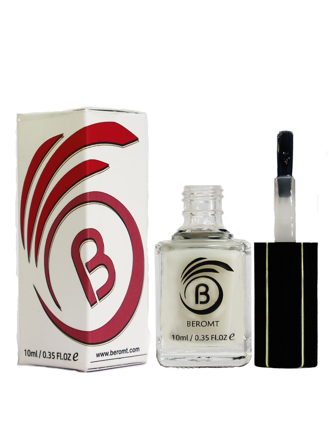 

BEROMT Nail Care Long Lasting Base Coat With Vitamin A & E - 10 ml - BNP101, Transparent