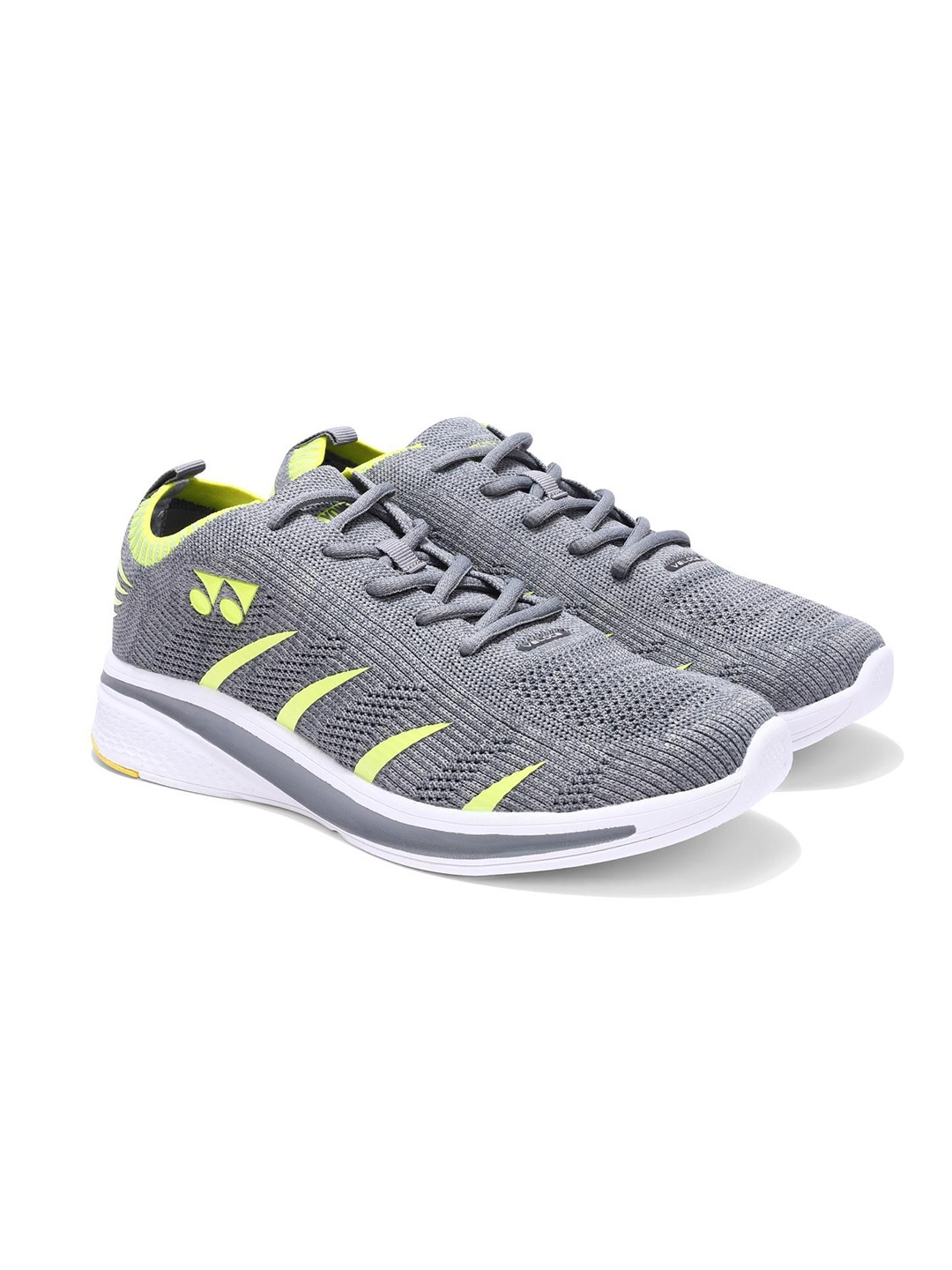 

YONEX TRU Smart 5017 Veloce Lace-Ups Running Shoes, Grey