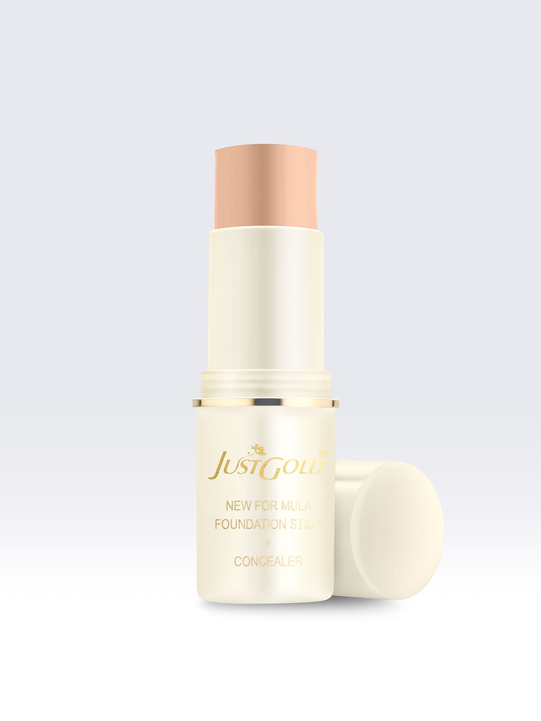 

JUSTGOLD New Formula Lightweight Foundation Stick & Concealer-18g - Beige