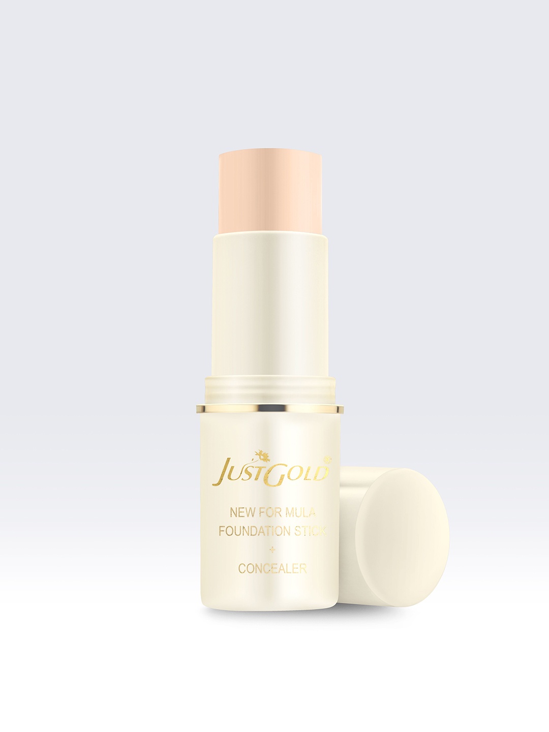 

JUSTGOLD New Formula Lightweight Full Coverage Foundation Stick & Concealer-18g - Peach