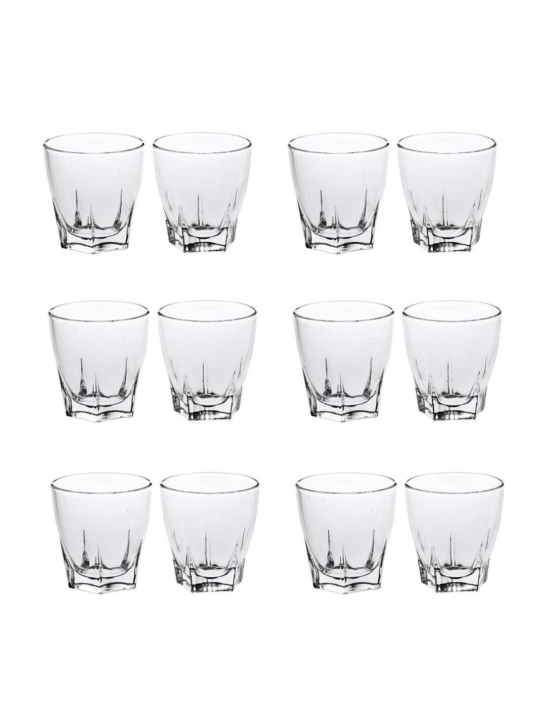 

SOMIL Set Of 12 Transparent Water Glass