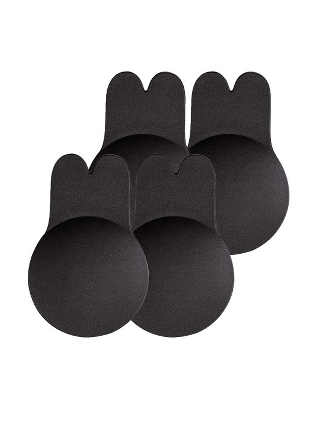 

Softwrap Set of 2 Reusable Stick-On Lingerie accessories, Black