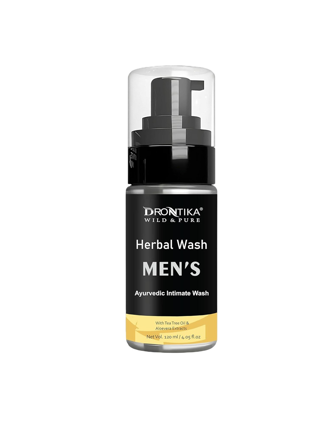 

DRONTIKA Men Herbal Intimate Wash With Tea Tree Oil & Aloe Vera - 120 ml, White