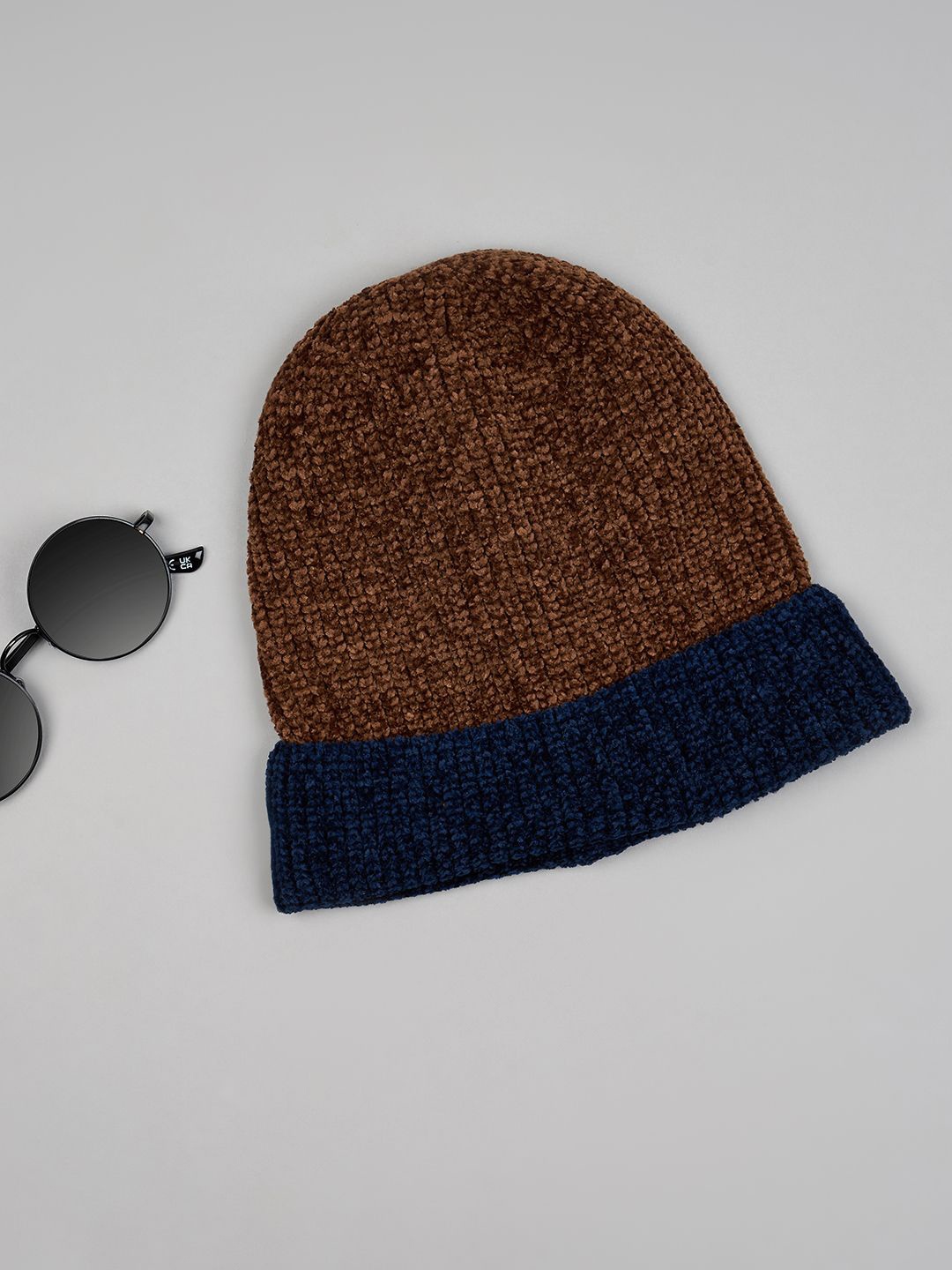 

BYFORD by Pantaloons Men Solid Beanie, Brown