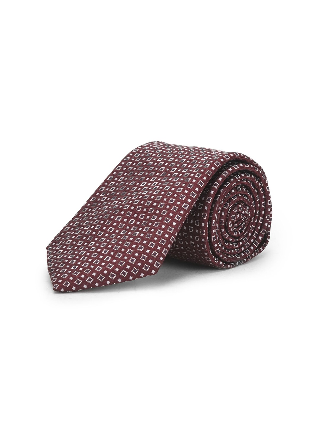 

Cazzano Men Printed Broad Tie, Maroon