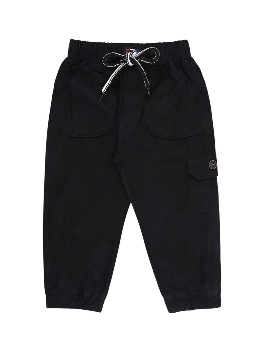 

Wish Karo Boys Mid Rise Regular Fit Jogger Cotton Jeans, Black
