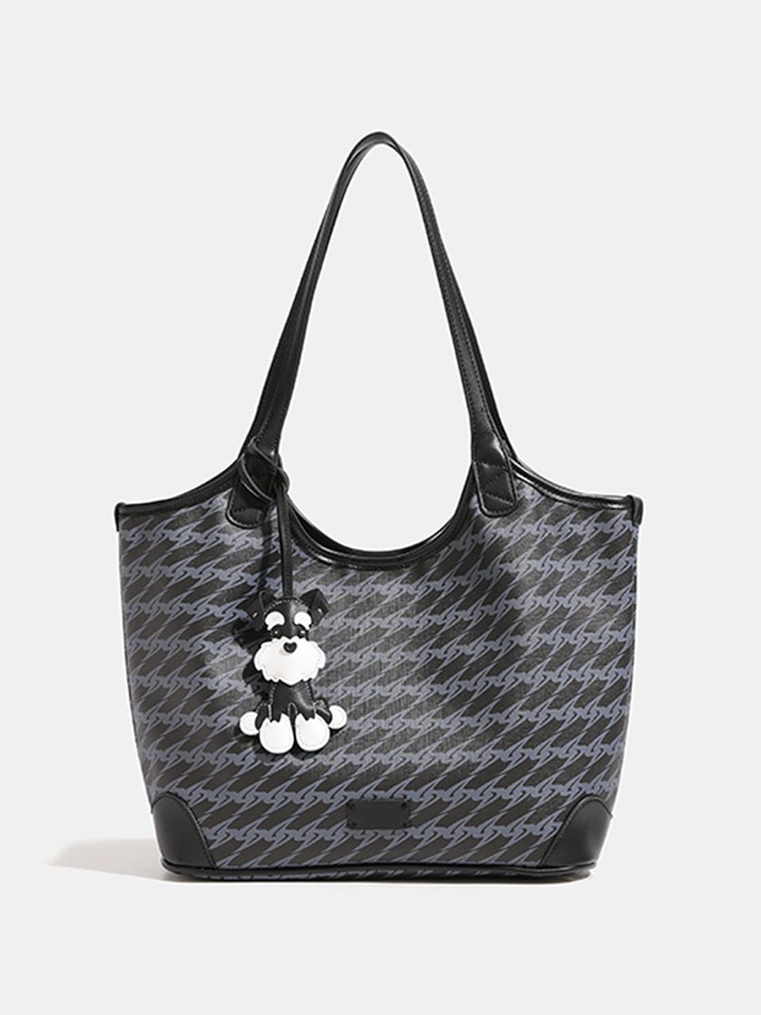

RAVE Textured PU Shopper Hobo Bag with Quilted, Multi