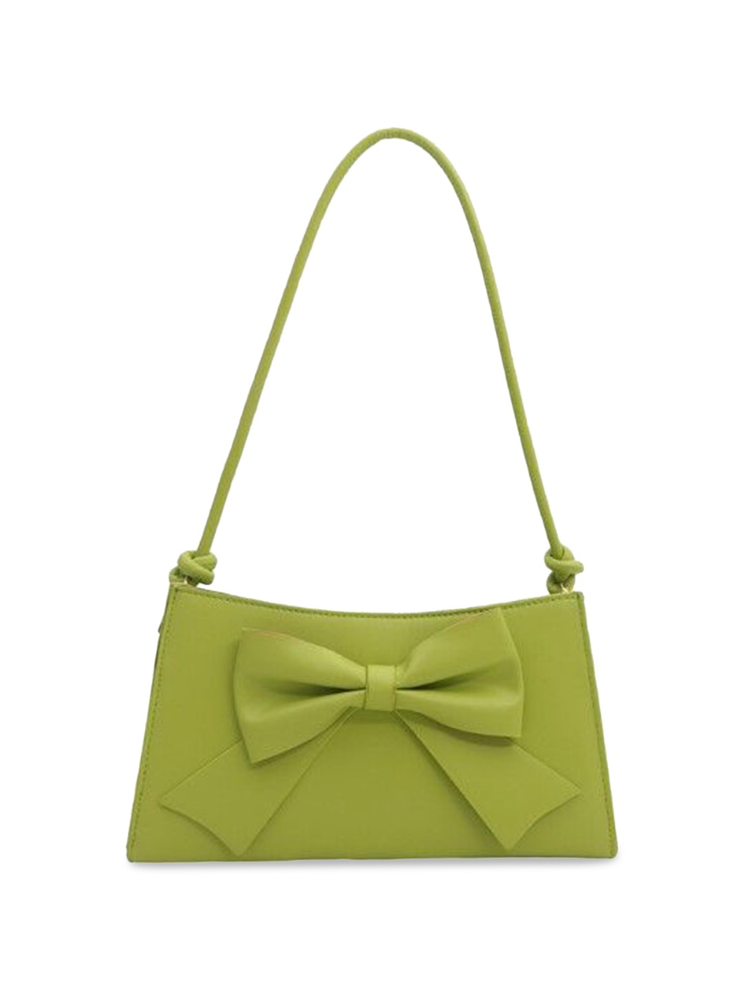 

StyleCast Structured Handheld Bag with Bow Detail, Green