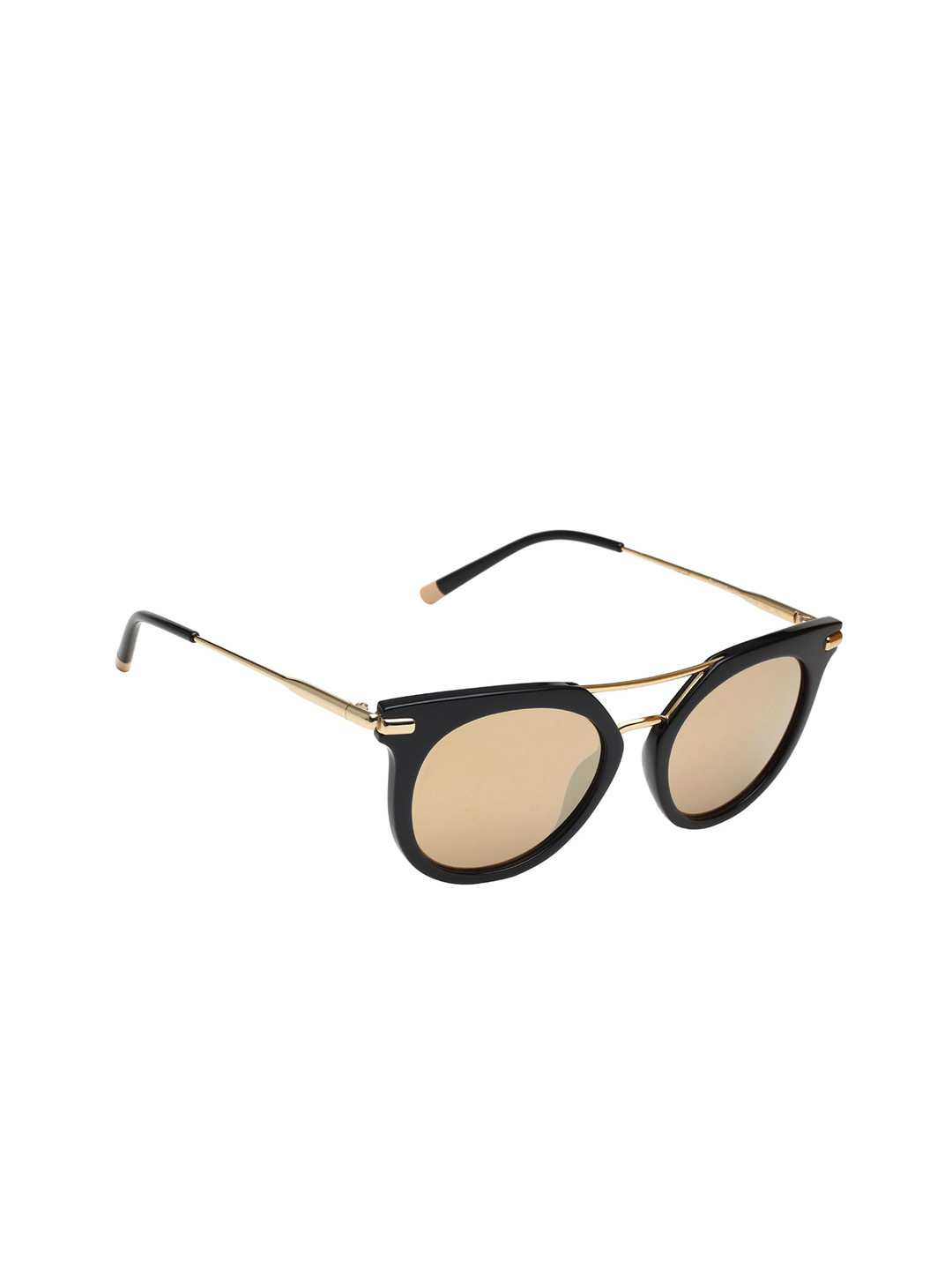 

Calvin Klein Women Oval Sunglasses with UV Protected Lens Ck 1232 002 52 S, Brown