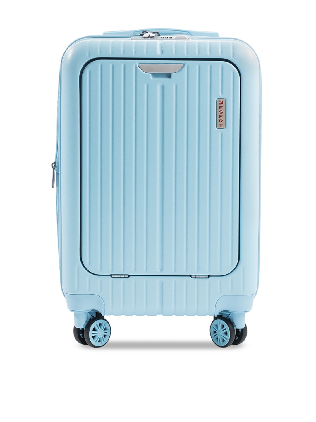 

PYB Hard Sided Cabin Trolly Suitcase, Blue