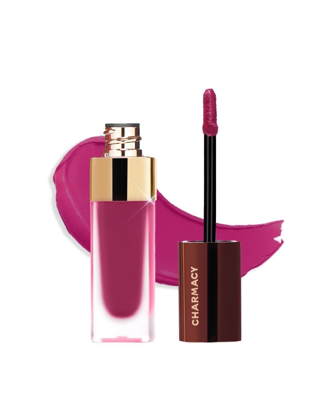 

Charmacy Milano Stunning Longstay Waterproof Liquid Lipstick - 5.6 ml - Red Sangria 17, Magenta