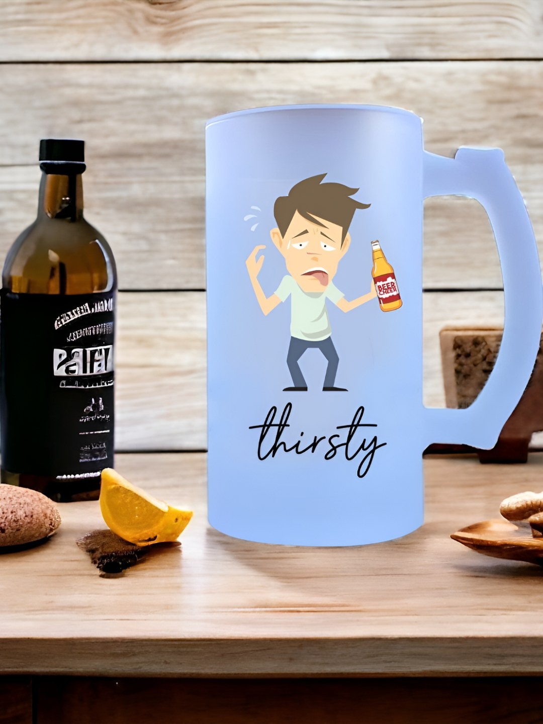 

ZINGY GIFTS Unisex Beer Mug, White