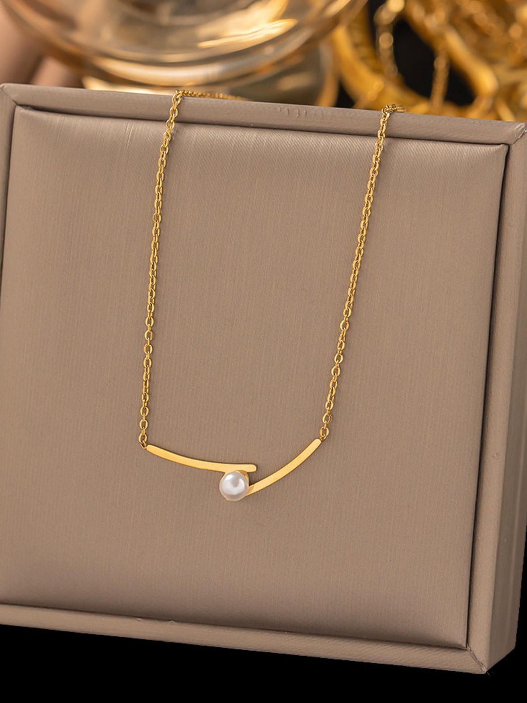 

MYKI Gold-Plated Pretty Stainless Steel Minimal Chain