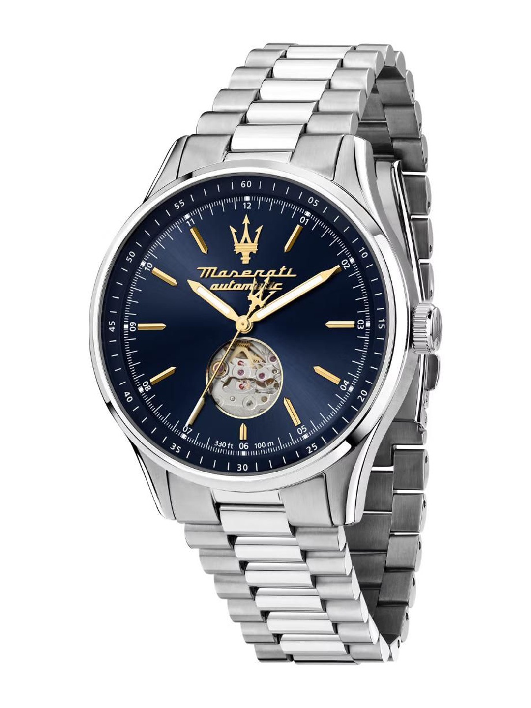 

Maserati Men Dial & Stainless Steel Straps Analogue Multi Function Watch R8823124002, Blue