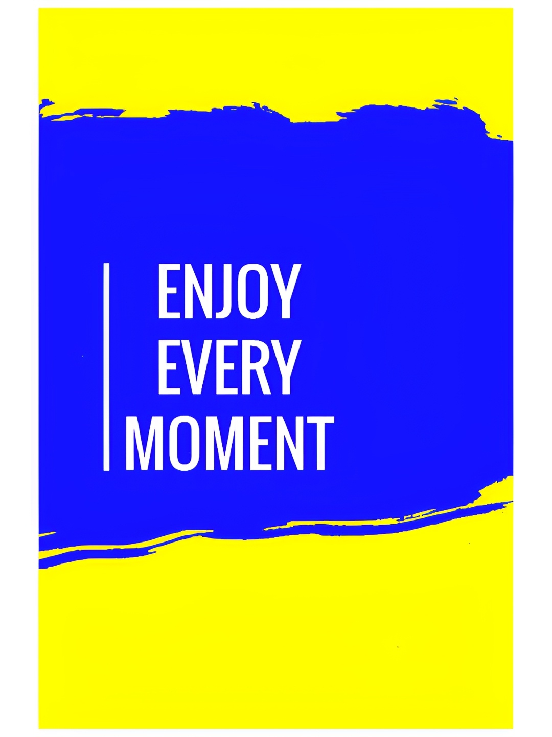 

Inephos Yellow & Blue Quoted Paper Artwork Posters