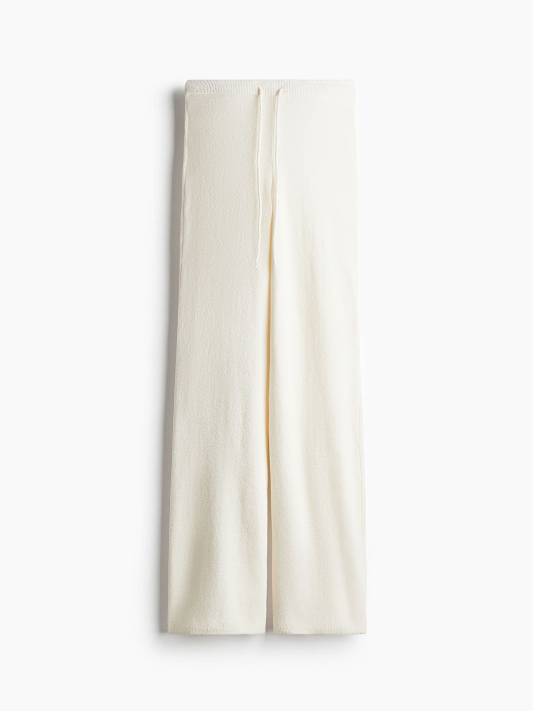 

H&M Women Chenille Trousers, White