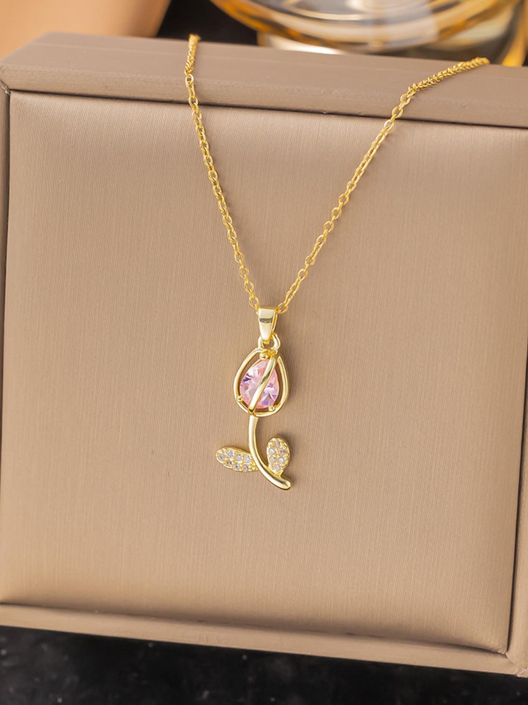 

MYKI Gold-Plated Quirky Pendants with Chains