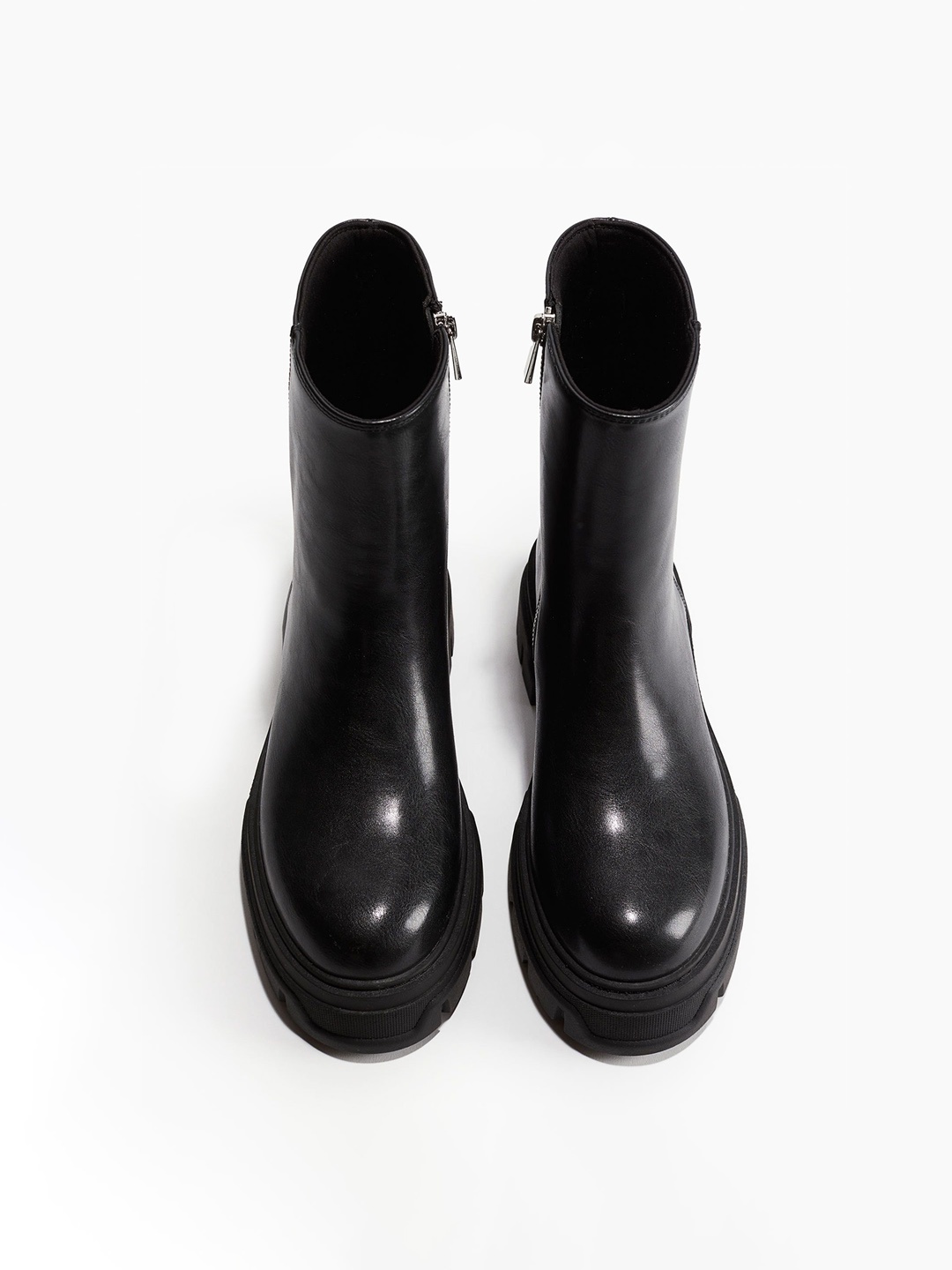 

H&M Chunky Ankle Boots, Black