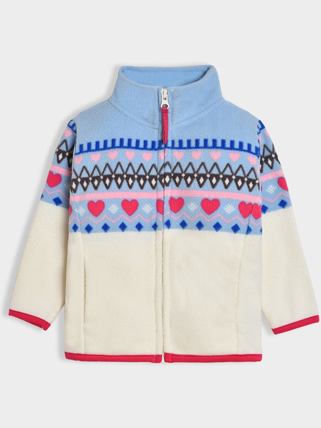 

MiArcus Kids Heart Pattern Jacket, Multi